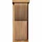Ekena Millwork Crestline Rough Sawn Corbel w/Backplate, Western Red Cedar, 8"W x 12"D x 20"H COR08X12X20CRE01RWR - alternate 3